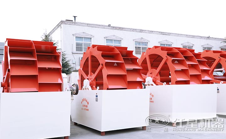 洗砂機(jī)有單輪、雙輪以及三輪洗砂機(jī)